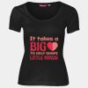 JB's LADIES SCOOP NECK TEE Thumbnail