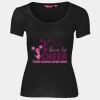 JB's LADIES SCOOP NECK TEE Thumbnail