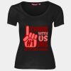 JB's LADIES SCOOP NECK TEE Thumbnail
