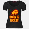 JB's LADIES SCOOP NECK TEE Thumbnail