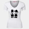JB's  LADIES V NECK TEE Thumbnail