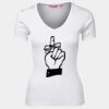JB's  LADIES V NECK TEE Thumbnail
