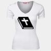 JB's  LADIES V NECK TEE Thumbnail