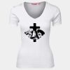 JB's  LADIES V NECK TEE Thumbnail