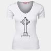 JB's  LADIES V NECK TEE Thumbnail