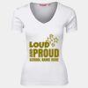 JB's  LADIES V NECK TEE Thumbnail