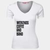 JB's  LADIES V NECK TEE Thumbnail