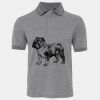 JB's  BIRDS EYE POLO   CHARCOAL - S Thumbnail
