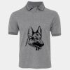 JB's  BIRDS EYE POLO   CHARCOAL - S Thumbnail