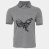 JB's  BIRDS EYE POLO   CHARCOAL - S Thumbnail