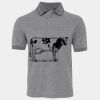 JB's  BIRDS EYE POLO   CHARCOAL - S Thumbnail