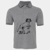 JB's  BIRDS EYE POLO   CHARCOAL - S Thumbnail