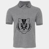 JB's  BIRDS EYE POLO   CHARCOAL - S Thumbnail