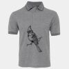 JB's  BIRDS EYE POLO   CHARCOAL - S Thumbnail