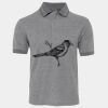 JB's  BIRDS EYE POLO   CHARCOAL - S Thumbnail