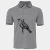 JB's  BIRDS EYE POLO   CHARCOAL - S Thumbnail