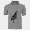 JB's  BIRDS EYE POLO   CHARCOAL - S Thumbnail