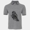 JB's  BIRDS EYE POLO   CHARCOAL - S Thumbnail