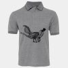 JB's  BIRDS EYE POLO   CHARCOAL - S Thumbnail