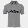 JB's  BIRDS EYE POLO   CHARCOAL - S Thumbnail