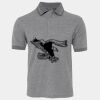 JB's  BIRDS EYE POLO   CHARCOAL - S Thumbnail