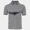 JB's  BIRDS EYE POLO   CHARCOAL - S Thumbnail