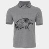 JB's  BIRDS EYE POLO   CHARCOAL - S Thumbnail