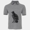 JB's  BIRDS EYE POLO   CHARCOAL - S Thumbnail