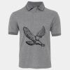 JB's  BIRDS EYE POLO   CHARCOAL - S Thumbnail
