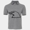 JB's  BIRDS EYE POLO   CHARCOAL - S Thumbnail