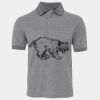 JB's  BIRDS EYE POLO   CHARCOAL - S Thumbnail