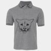 JB's  BIRDS EYE POLO   CHARCOAL - S Thumbnail