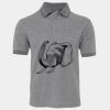 JB's  BIRDS EYE POLO   CHARCOAL - S Thumbnail