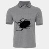 JB's  BIRDS EYE POLO   CHARCOAL - S Thumbnail