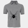JB's  BIRDS EYE POLO   CHARCOAL - S Thumbnail