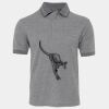 JB's  BIRDS EYE POLO   CHARCOAL - S Thumbnail