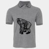 JB's  BIRDS EYE POLO   CHARCOAL - S Thumbnail