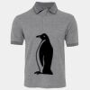 JB's  BIRDS EYE POLO   CHARCOAL - S Thumbnail