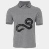JB's  BIRDS EYE POLO   CHARCOAL - S Thumbnail