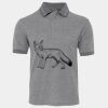 JB's  BIRDS EYE POLO   CHARCOAL - S Thumbnail