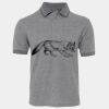JB's  BIRDS EYE POLO   CHARCOAL - S Thumbnail