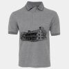 JB's  BIRDS EYE POLO   CHARCOAL - S Thumbnail