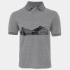 JB's  BIRDS EYE POLO   CHARCOAL - S Thumbnail