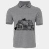 JB's  BIRDS EYE POLO   CHARCOAL - S Thumbnail