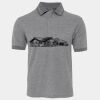 JB's  BIRDS EYE POLO   CHARCOAL - S Thumbnail