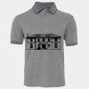 JB's  BIRDS EYE POLO   CHARCOAL - S Thumbnail