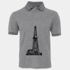 JB's  BIRDS EYE POLO   CHARCOAL - S Thumbnail
