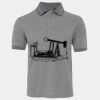 JB's  BIRDS EYE POLO   CHARCOAL - S Thumbnail