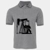 JB's  BIRDS EYE POLO   CHARCOAL - S Thumbnail
