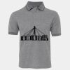 JB's  BIRDS EYE POLO   CHARCOAL - S Thumbnail